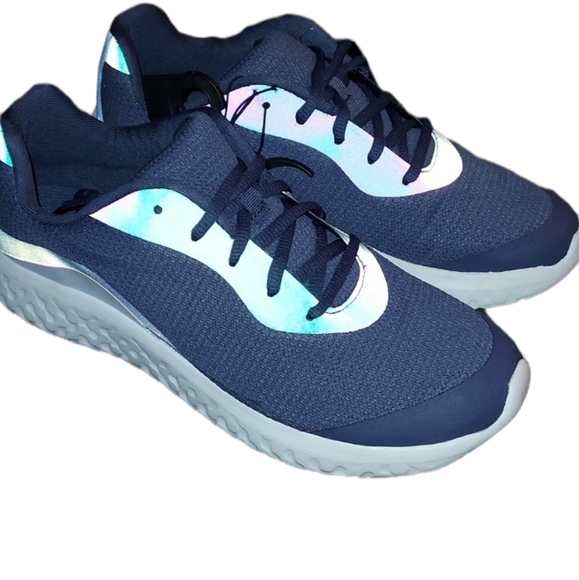 Athletic Works Shoes - Athletic Works Woman’s Purple Mesh Sneakers Shoes MEMORY FOAM Size 9.5 N…